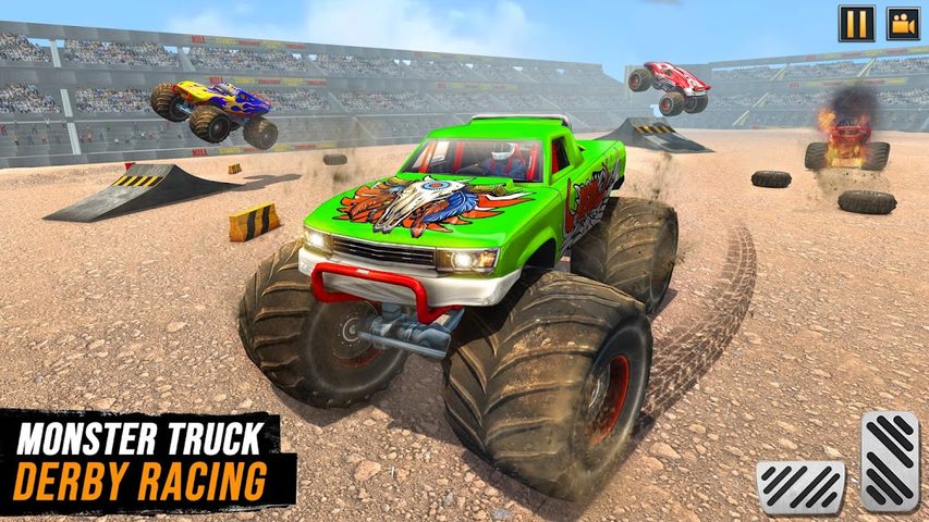 Screenshot 1: Monster Truck Demolition Derby
