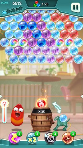 Screenshot 4: Larva Bubble Pop
