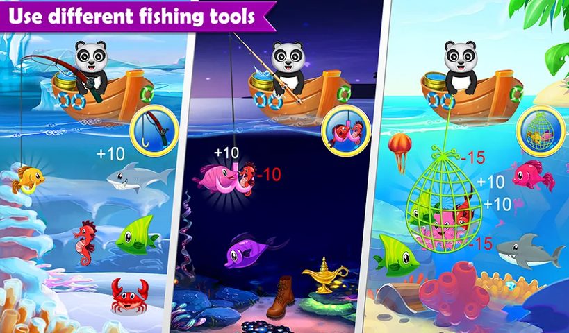 Screenshot 19: Fisher Panda - Fishing Games