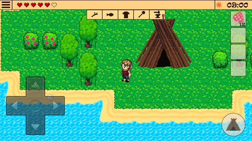 Screenshot 2: Survival RPG: Lost Treasure Adventure Retro 2D