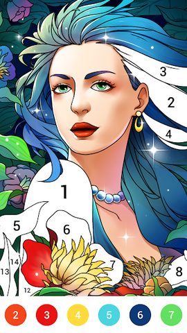 Screenshot 19: Number Color - Drawing Book
