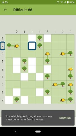 Screenshot 4: Trees and Tents Puzzle