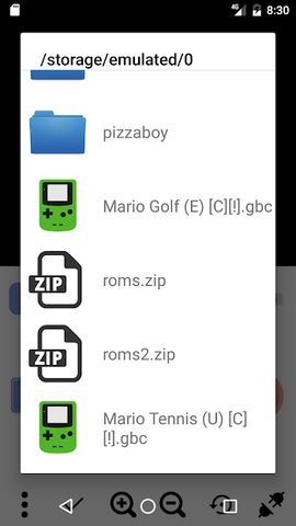Captura 6: Emulador de Game Boy Color