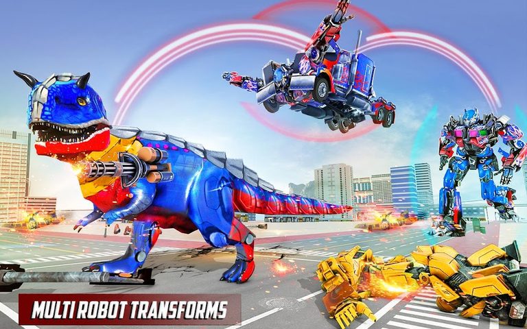 Screenshot 17: Police Truck Robot Game – Dino