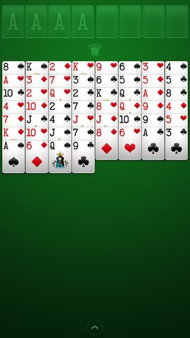 Скриншот 1: FreeCell Solitaire