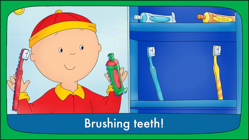 Screenshot 3: Goodnight Caillou