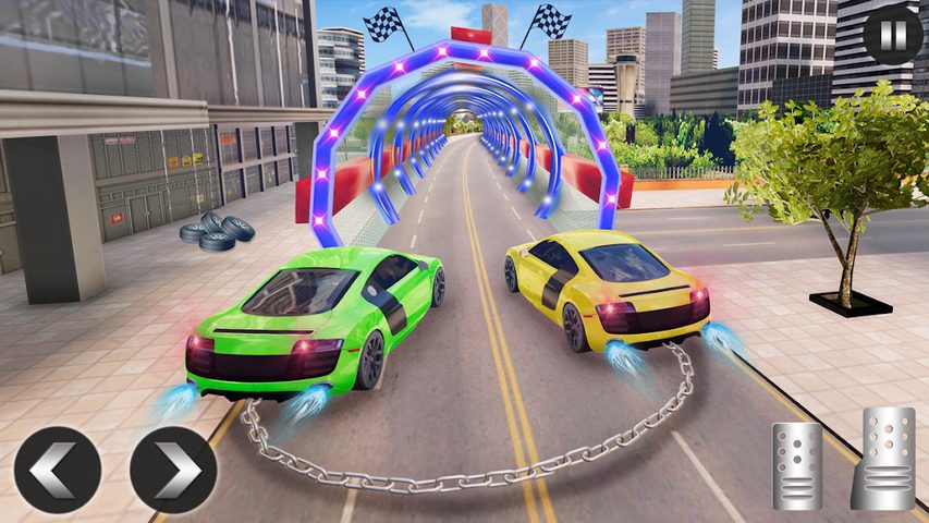 Скриншот 22: Трюки с привязанными автомобилями