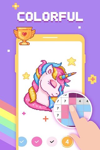 Screenshot 9: Paint by Number - Pixel Art