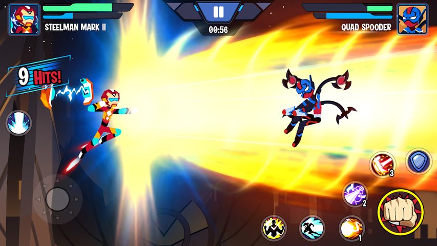 Screenshot 4: Stickman Heroes Fight - Super Stick Warriors