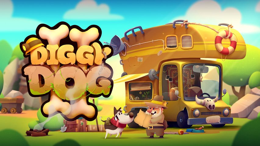 Screenshot 1: My Diggy Dog 2