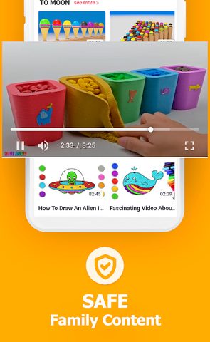 Captura 2: Dibujos Animados y Videos Familiares