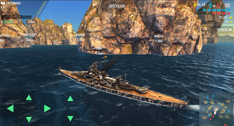 Captura 6: Batalla de buques de guerra: Combate naval en línea