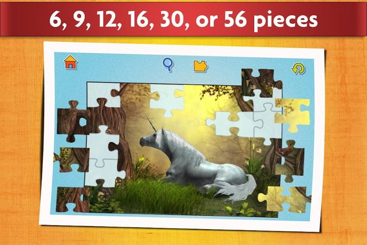 Screenshot 13: Unicorns Jigsaw Puzzles Game - Kids & Adults
