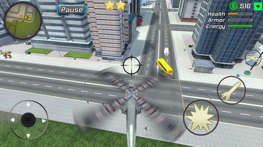 Screenshot 15: Super Crime Steel War Hero Iron Flying Mech Robot