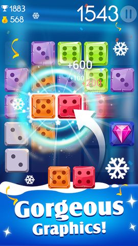 Screenshot 8: Jewel Games: Dice Merge Puzzle