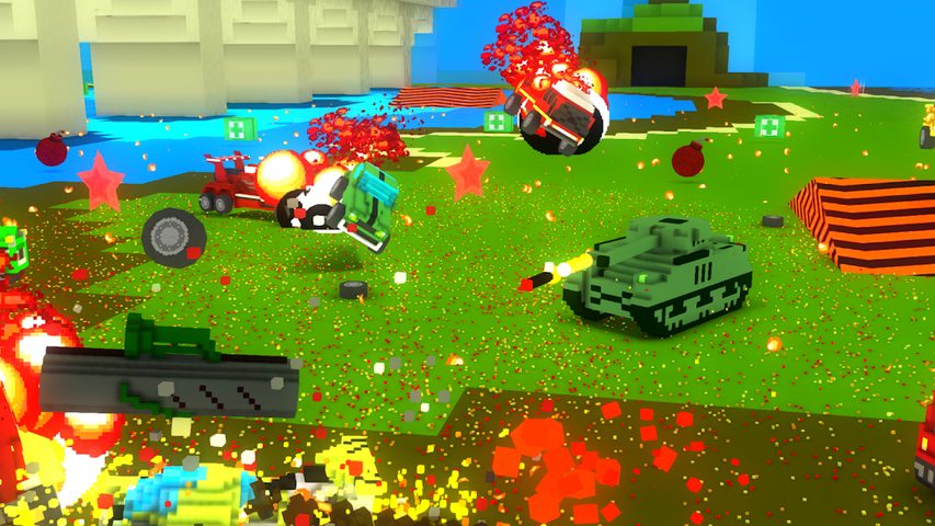 Screenshot 14: Blocky Demolition Derby 2