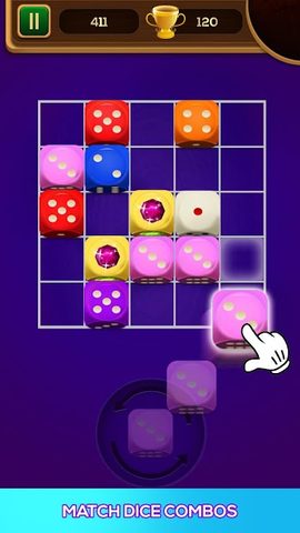 Screenshot 9: Dice Magic Dice Merge Puzzle Game with New Levels
