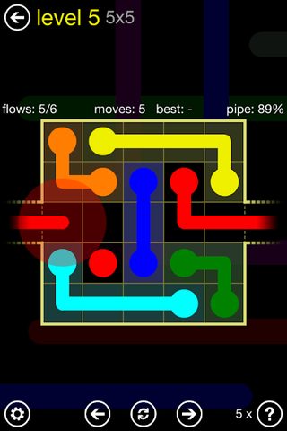 Screenshot 1: Flow Free: Warps
