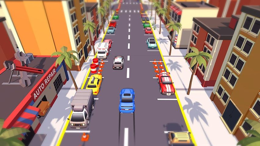 Captura 9: Derrape y Estacionamiento: Desafío de Carreras