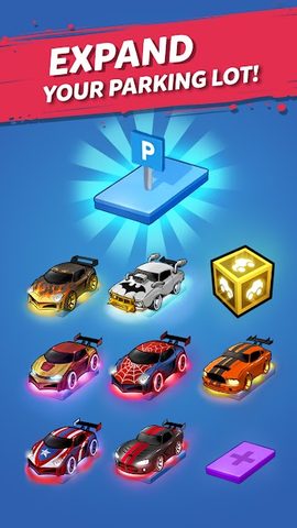 Screenshot 21: Merge Neon Car: Idle Car Merge