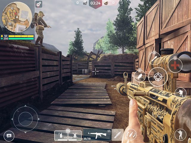 Captura 21: Segunda Guerra Mundial: Shooter de Combate
