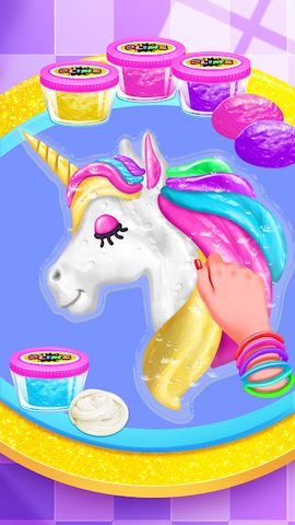 Screenshot 9: Rainbow Glitter Slime Maker
