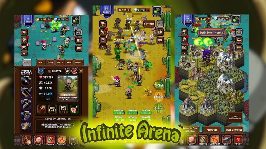 Screenshot 8: Infinite Arena - PVP Idle RPG
