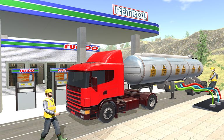 Screenshot 5: Oil Tanker Truck Driving Games