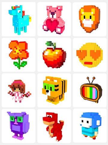 Screenshot 21: Color by Number ®: 3D No.Draw