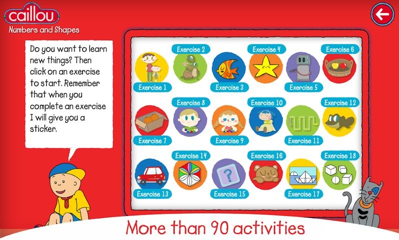 Screenshot 17: Caillou learning for kids