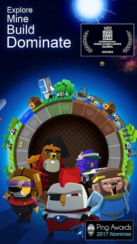 Screenshot 1: A Planet of Mine