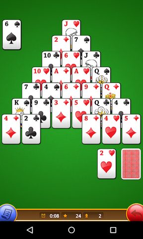 Captura 1: Pirámide Solitario Clásico Gratis