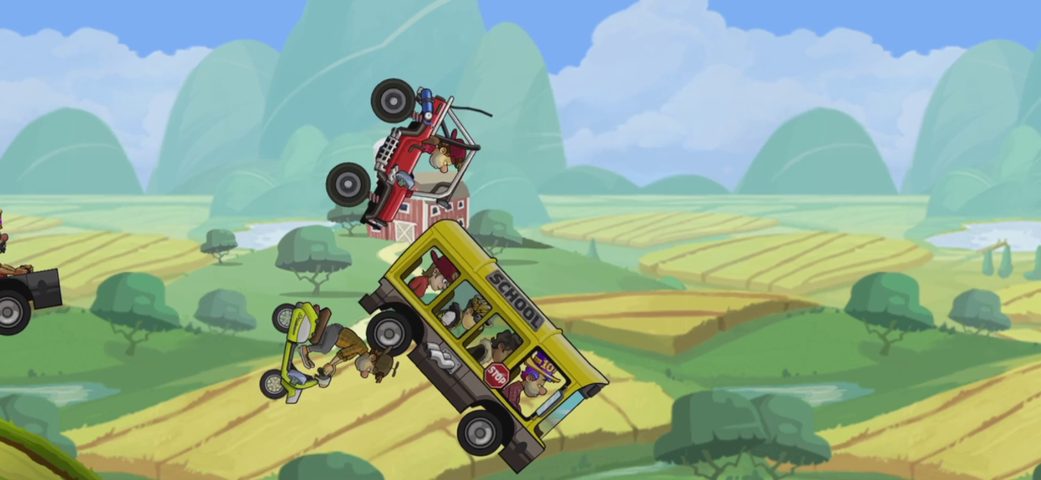Screenshot 1: Hill Climb Racing 2 9+