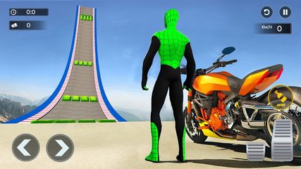 Screenshot 6: Superhero Bike Stunt 3D Games