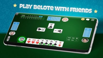 Скриншот 12: Играйте в Белот Онлайн — Французская Карточная Игра