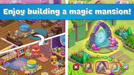 Screenshot 2: Charms of the Witch: Match 3