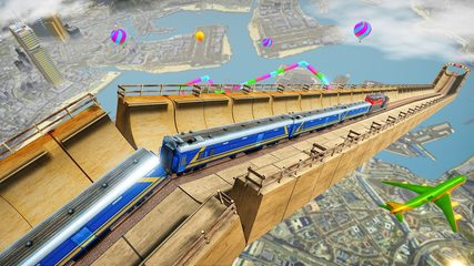 Screenshot 8: Mega Ramp Train Stunt Game