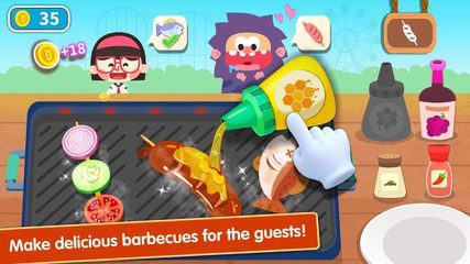 Screenshot 3: Little Panda's Food Cooking