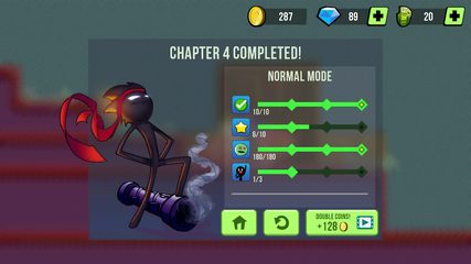 Captura 5: Stickman contra Zombis