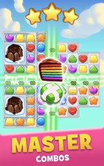 Captura 20: Aventura de puzzles dulces «Tres en raya»