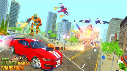 Screenshot 12: Multi robot jet transform war 2021