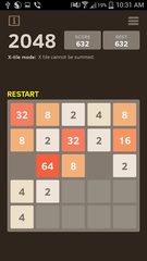 Screenshot 2: 2048 Number puzzle game