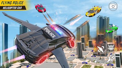 Screenshot 6: Helicopter Game - Robot Police