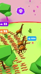 Screenshot 2: Crowd Forest.io - Herds Battle