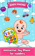 Screenshot 1: Baby Phone for toddlers - Numbers, Animals & Music