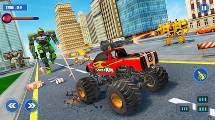 Screenshot 9: Monster Truck Robot Car Game