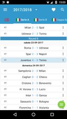 Captura 5: Seguimiento de Fútbol Europeo