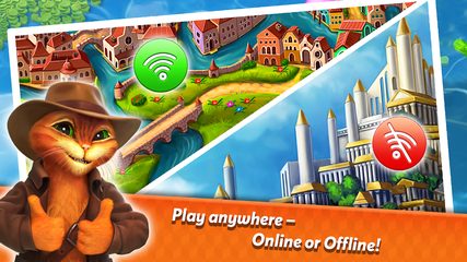 Screenshot 24: Indy Cat 2: Match 3 free game - jigsaw, puzzles