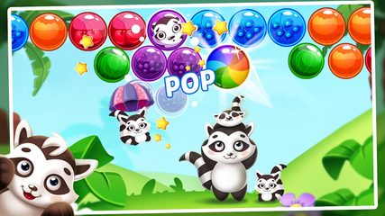 Screenshot 9: Raccoon Bubbles