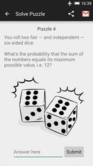 Captura 7: Reto de Rompecabezas de Probabilidad